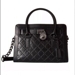 Michael Kors Hamilton Microstud Satchel